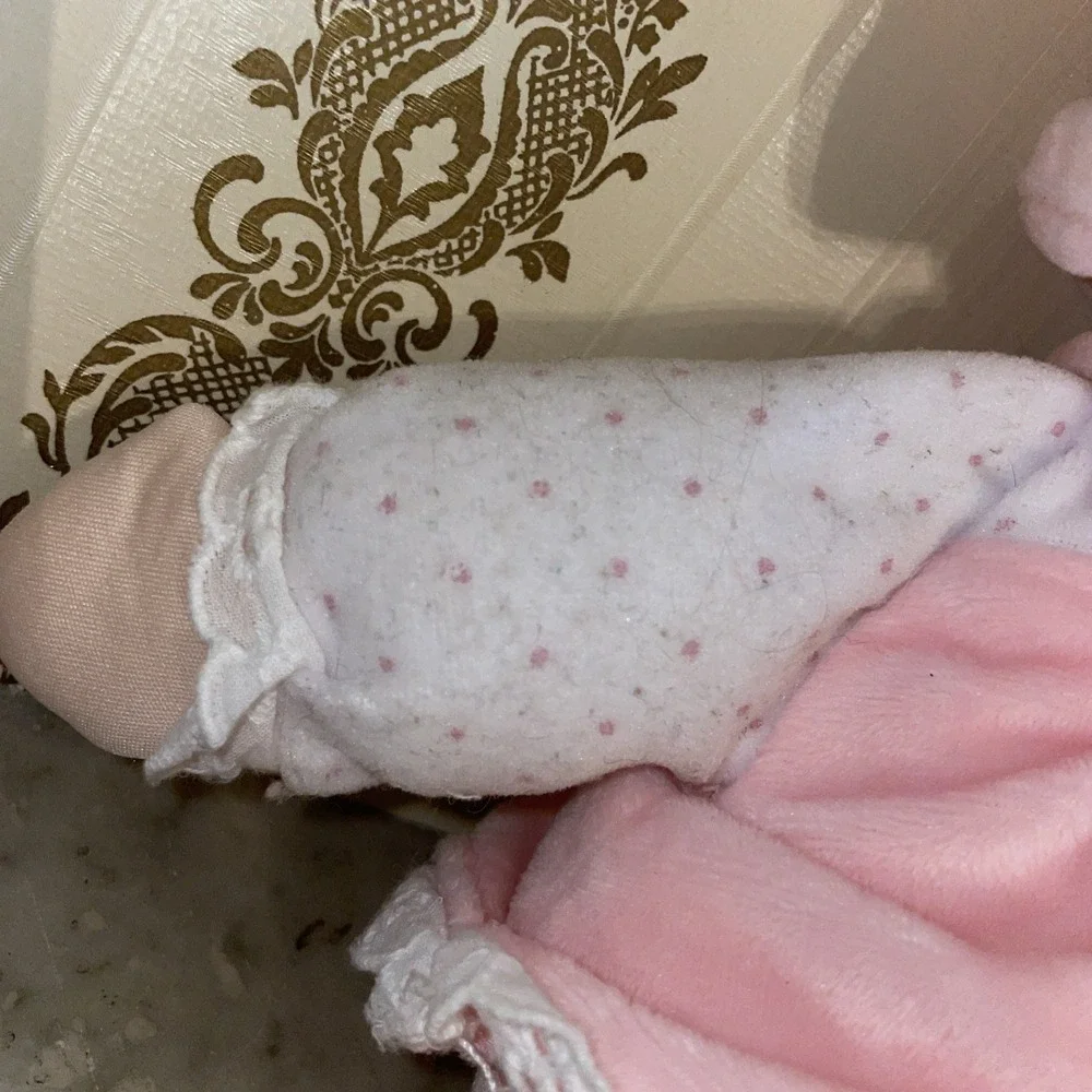 My First Dolly | Baby Gund | Pink Soft Mink Minky | Brinley Doll Infant Blonde‎